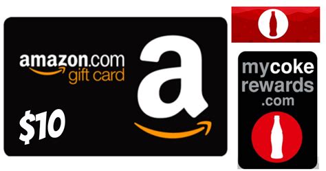 My Coke Rewards: $10 Amazon Gift Card ONLY 170 Points + More Gift Card Deals