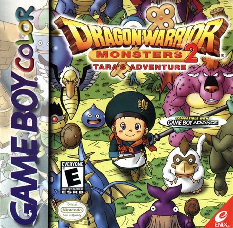 Dragon Warrior Monsters 2: Tara's Adventure (2001) Game Boy Color box ...