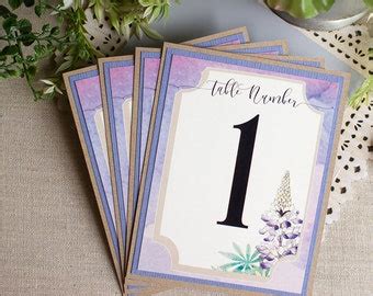 Tandem Bicycle Wedding Reception Table Numbers