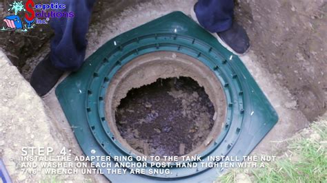 Septic Tank Riser Installation - Polylok Riser System from Septic Solutions® - YouTube