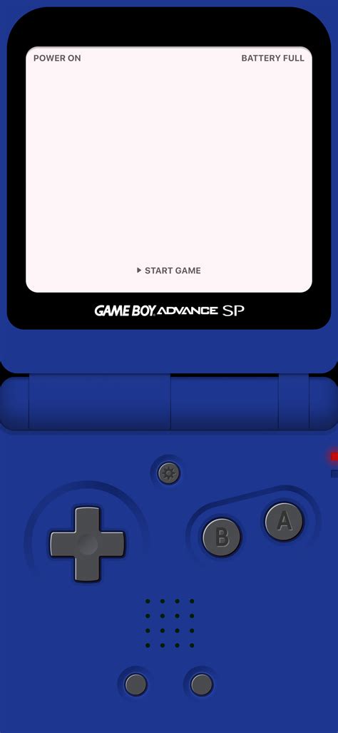 GameBoy Wallpaper iPhone | GBA Blue - Wallpapers Central