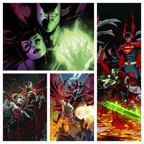 DC Comics reveal DC team ups via Spawn-themed variant covers • AIPT