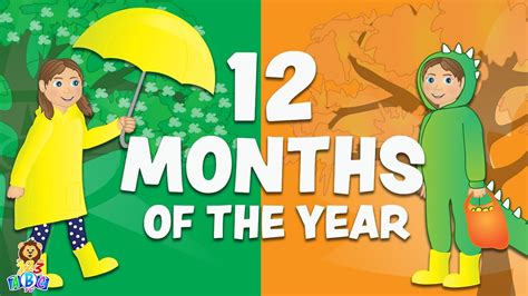 12 Months of the Year Song for Children - Fun Calendar Songs for Kids | 123ABC TV