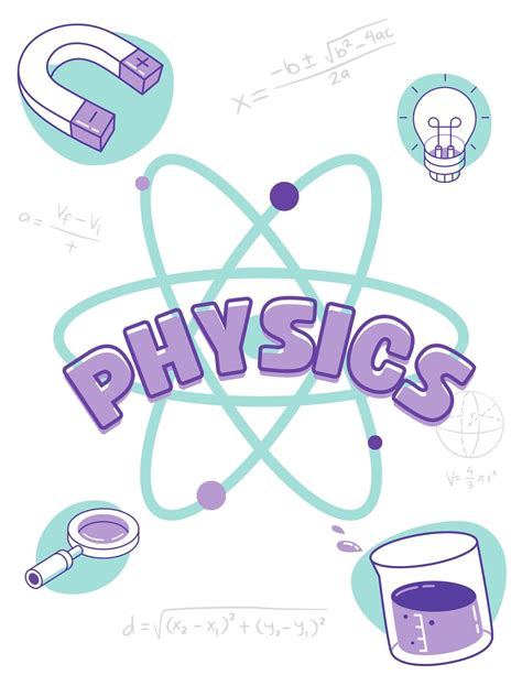 Physics Cover Page Designs