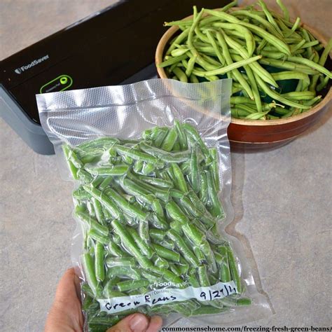 Freezing Green Beans: Step by Step Guide