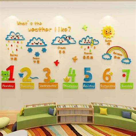 Pin by Erum on classroom board and artcraft | Kindergarten classroom ...