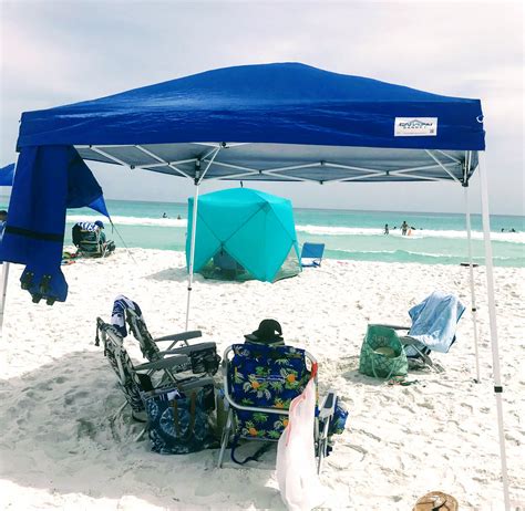 Beach Canopy Tents - Easy Up for All Day Shade for Your Beach Family