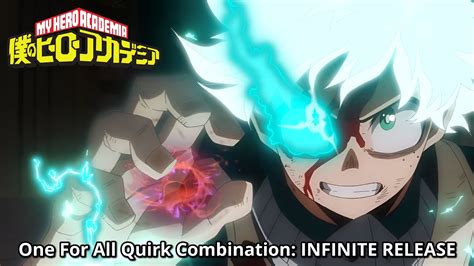 Deku Combines One For All Quirks to create Infinite Energy (Final ...
