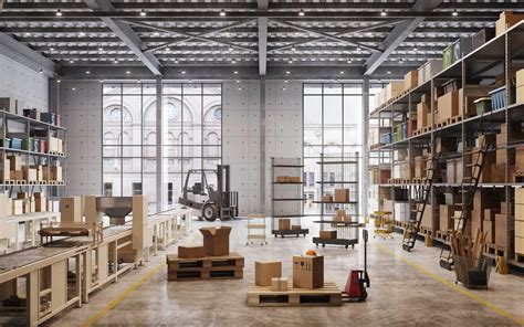 Factory warehouse interior – Oxiline