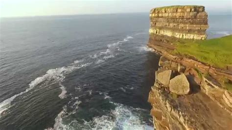 Downpatrick Head Mayo drone - YouTube