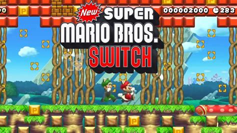 New Super Mario Bros. Switch - YouTube