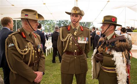 MAJGEN John Frewen, Chief of the Australian Army, LTGEN Angus Campbell, and Chief of New Zealand ...