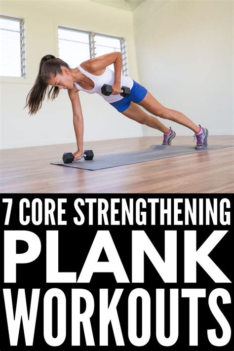 7 Plank Workouts for Beginners to Strengthen Your Core | Plank workout ...