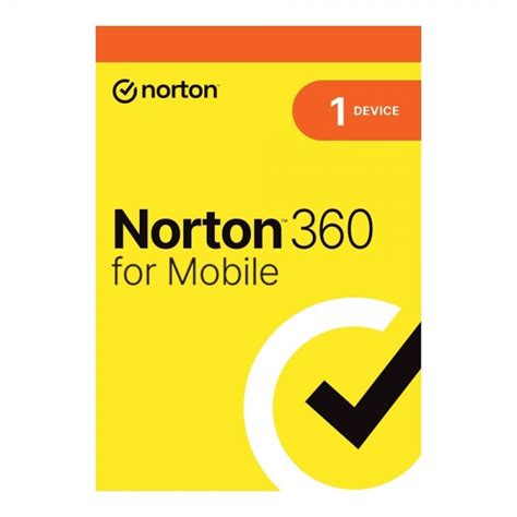 Norton 360 for Mobile - 1 User / 1 Device / 1 Year Subscription - Digital Key | Printzone®