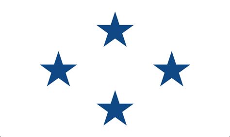 4 Star Non-Seagoing Navy Admiral Outdoor Flag