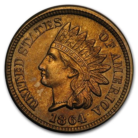 Buy 1864 Indian Head Cent Copper-Nickel BU | APMEX