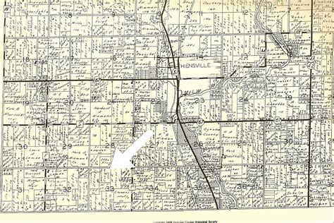 Junghans Ancestry: Mequon Wisconsin plat map - 1948