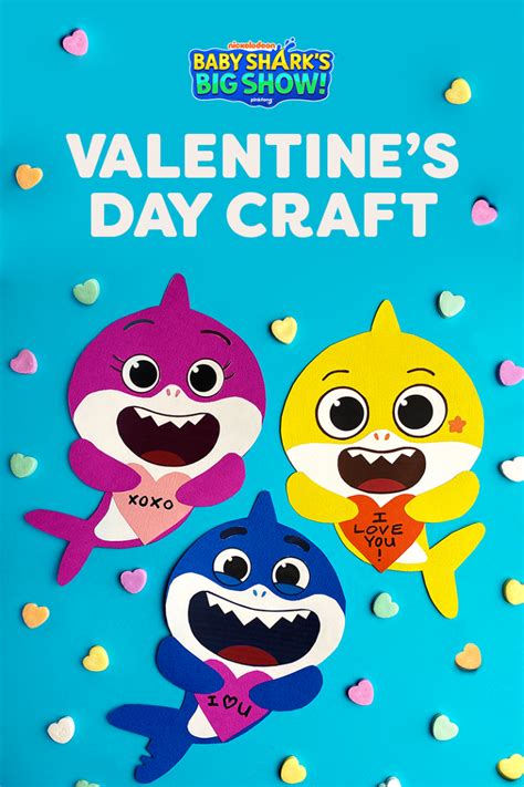 Baby Shark’s Valentine Craft | Nickelodeon Parents