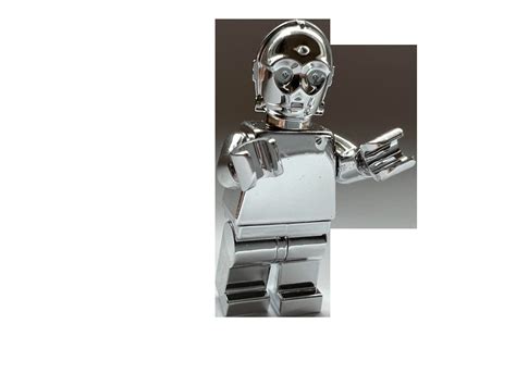 Custom Lego Gold & Chrome C3PO Minifigure - Etsy