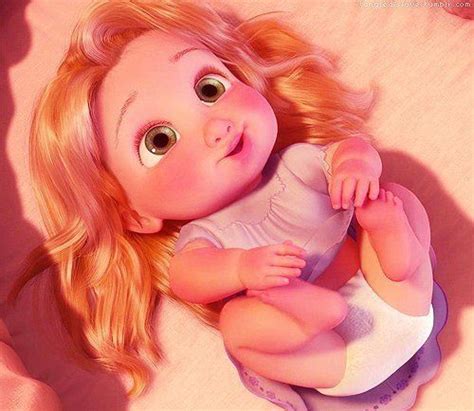 Tangled Cute Baby Disney Princess