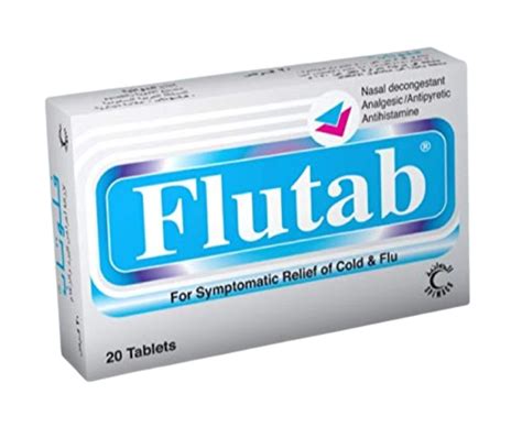 Flutab Tablets 20's – Al Esraa Pharmacy