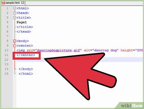How to Center an Image in HTML: 10 Steps (with Pictures) - wikiHow