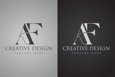 Af Logo Design Vector Illustration Graphic by deepak creative · Creative Fabrica