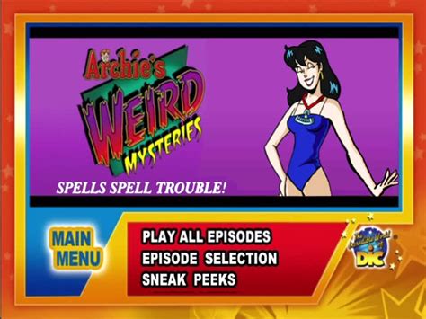 Archie's Weird Mysteries: Spells Spell Trouble! (2008) : DiC ...