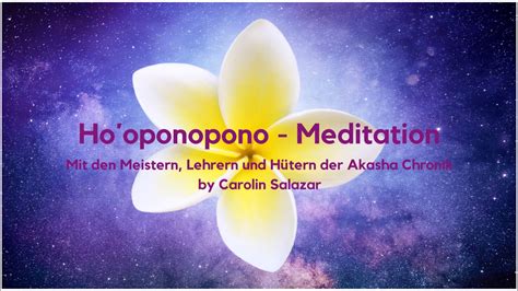 Ho´oponopono - Meditation - YouTube