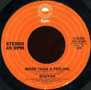 Boston - More Than A Feeling | Releases | Discogs