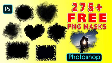 Photoshop masking Tutorial || Free masks Download - YouTube