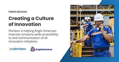 Planbox Selected by Anglo American to Create a Culture of Innovation - Planbox