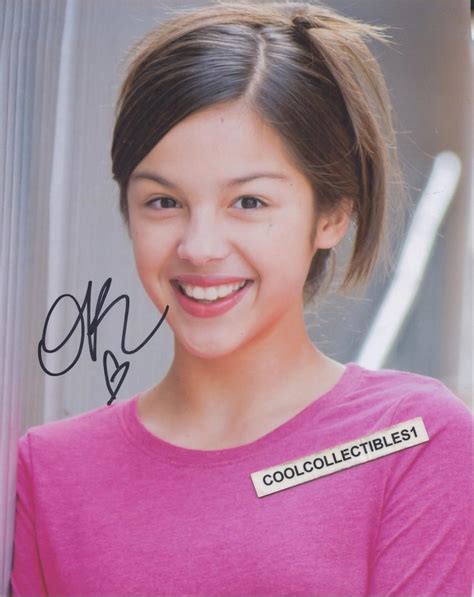 OLIVIA RODRIGO "BIZAARDVARK" IN PERSON SIGNED 8X10 COLOR PHOTO 1 "PROOF ...