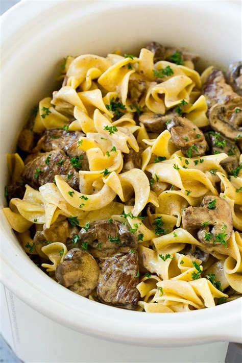 Beef Stroganoff With Cream Of Mushroom Soup Slow Cooker - Peanut Butter ...