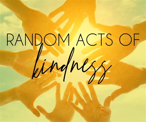 Random Acts of Kindness | Lindsey & Associates