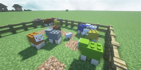 Minecraft Mod Swaps Out Creatures and Enemies for LEGO Figures