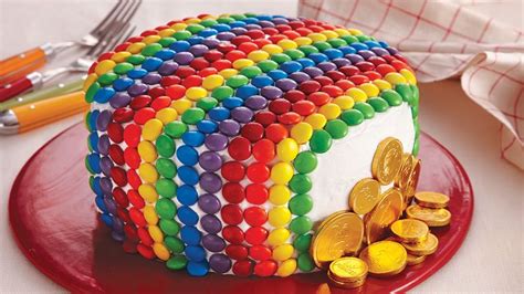 Rainbow Candy Cake Recipe - Tablespoon.com