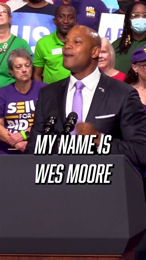 Wes Moore for Maryland Governor on Twitter: "My name is Wes Moore. The ...