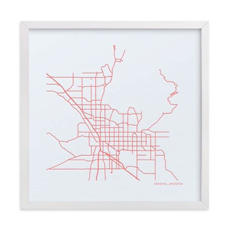 Map Art Prints | Custom Map Prints | Minted