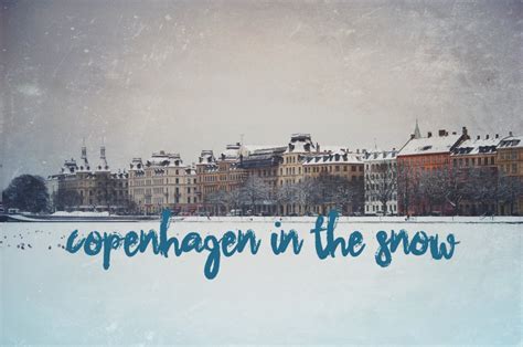 Copenhagen in the Snow - oregon girl around the world