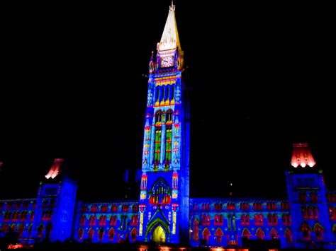 Parliament Hill in Colors: Ottawa, Canada