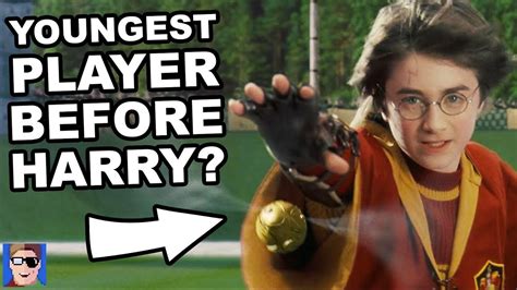 The Youngest Quidditch Player | Harry Potter Theory - YouTube