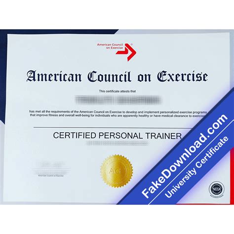 American Council on Exercise University Template (psd) | Fake Download