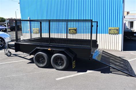 Trailer 10 X 6 Caged Ramp Trailer - Adelaide Trailer Sales