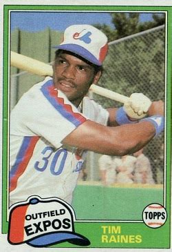 30 Tim Raines Baseball Cards Worthy of an All-Star … and the Hall of ...