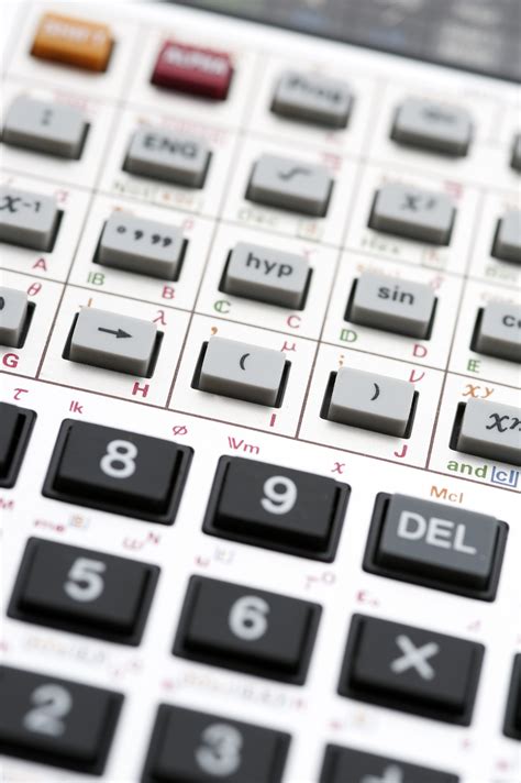 Free Stock Photo 5429 Keypad of a scientific calculator | freeimageslive