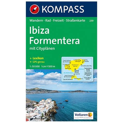 Ibiza, Formentera | Kompass hiking map 239