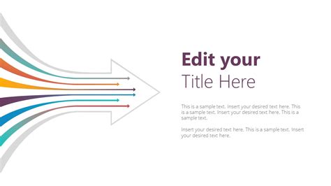 Arrows Slides PowerPoint Template - SlideModel