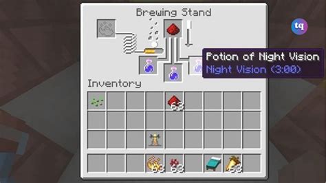 How to Make a Night Vision Potion in Minecraft