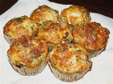 Gefüllte, deftige Muffins mit Tomate und Schinken von s_minchen| Chefkoch